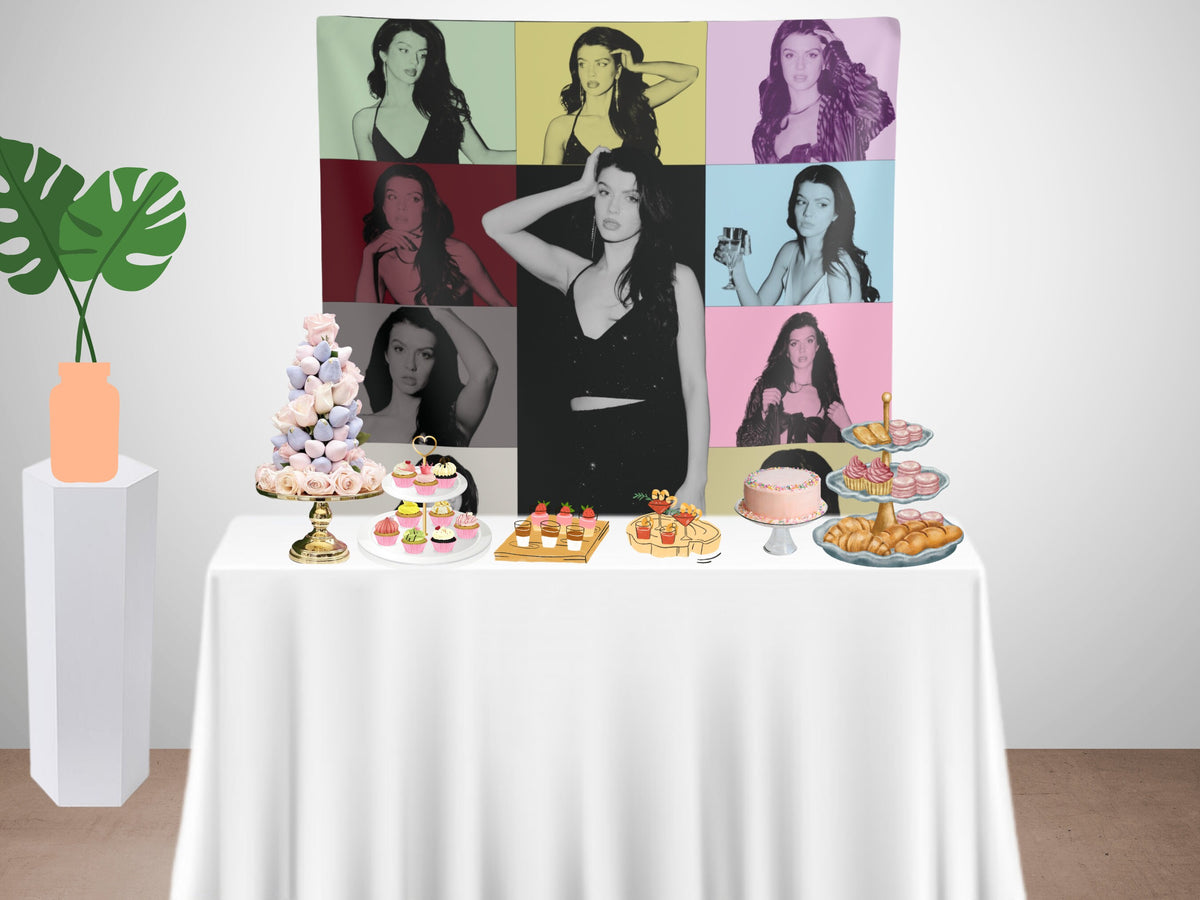 Eras Personalized Backdrop, In My Era Birthday Backdrop, Eras Banner, In my custom era wall decor, Custom Backdrop, PhotoBooth Backdrop