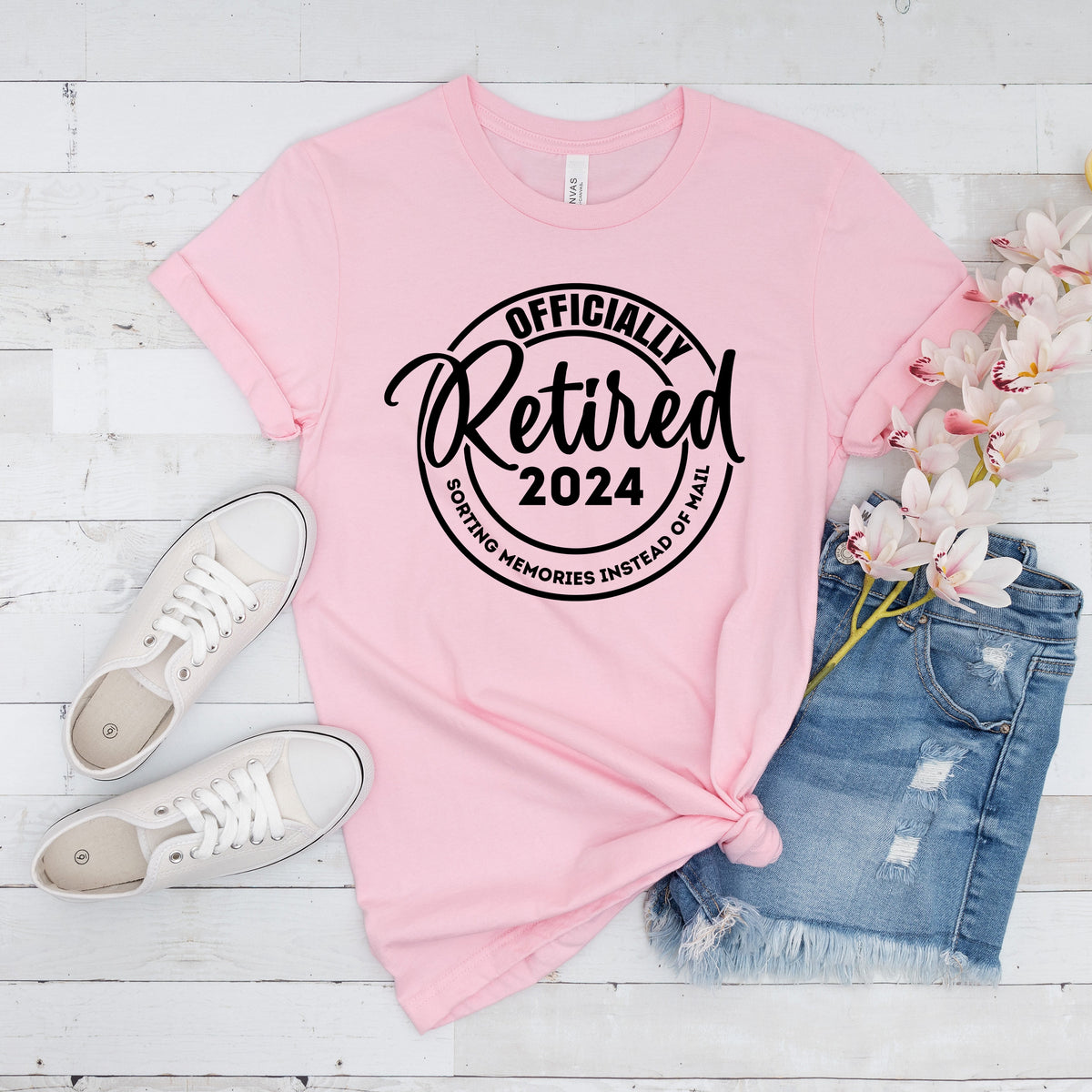 Officially Retired 2025 Shirt, Postal Worker Gift, Mailman Shirt, Mail Lady Gift, Retirement gift, Retired Postal Shirt, Post Office Worker