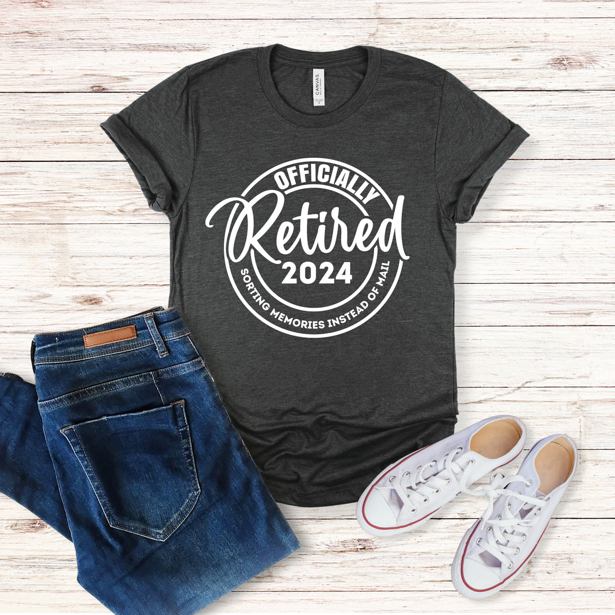 Officially Retired 2025 Shirt, Postal Worker Gift, Mailman Shirt, Mail Lady Gift, Retirement gift, Retired Postal Shirt, Post Office Worker