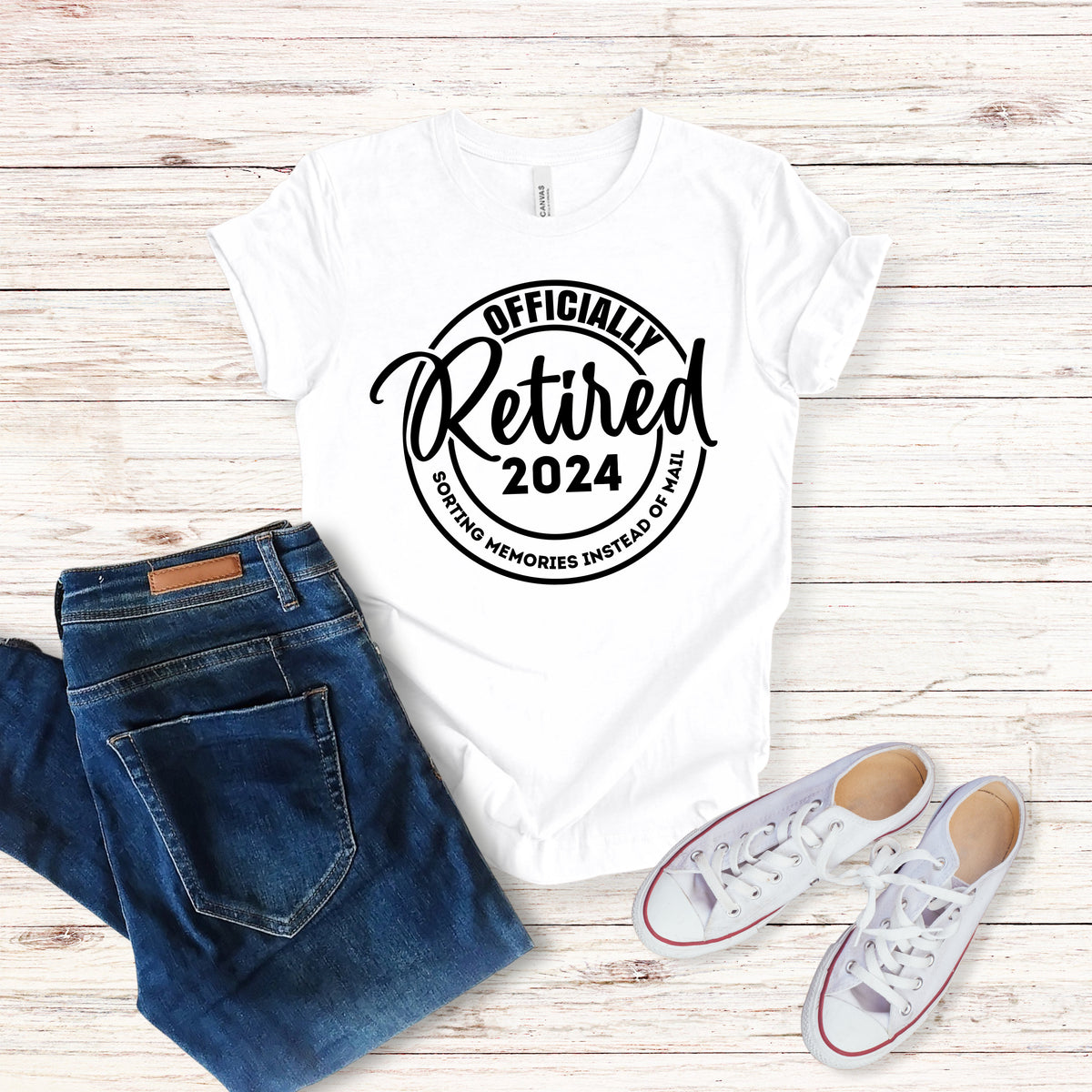 Officially Retired 2025 Shirt, Postal Worker Gift, Mailman Shirt, Mail Lady Gift, Retirement gift, Retired Postal Shirt, Post Office Worker
