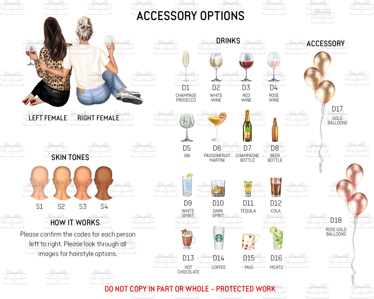 Personalised Mum Print Frame with Drinks, Birthday Gift for Mum, Mothers Day Gifts, Christmas Gifts for Mum, Presents for Mom, Acrylic Block