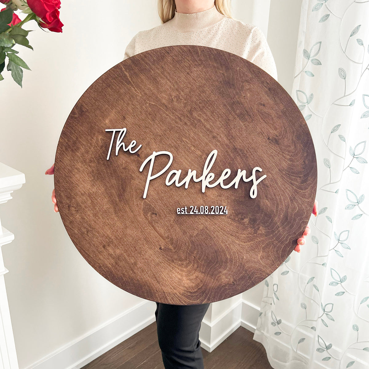 Wedding signs Wedding guest book alternative Last name wood sign Family name wooden sign Wedding date wood sign wedding gifts for the couple