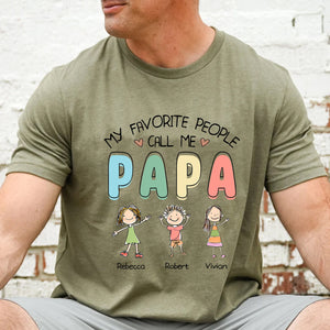 Grandpa Shirt, Custom Grandkids Name Shirt, Father's Day Shirt, Gift For Grandpa, Funny Grandpa Shirt, Best Grandpa Shirt