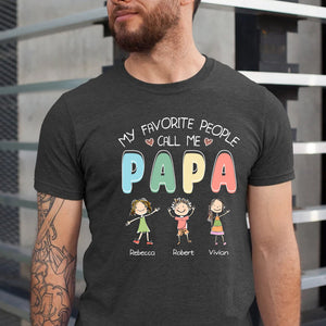 Grandpa Shirt, Custom Grandkids Name Shirt, Father's Day Shirt, Gift For Grandpa, Funny Grandpa Shirt, Best Grandpa Shirt