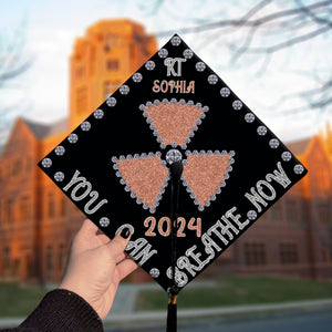 Custom Radiology Graduation Cap Topper, Radiology Grad Cap Topper, Personalized Rad Tech Graduation, Class Of 2025, Radiology Grad Gift