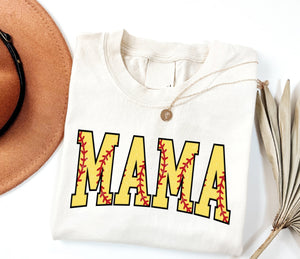 Cute Softball Mama Shirt, Mothers Day Gift For Softball Mom, Gift For Softball Lover Mom Shirt, Mothers Day Shirt, Softball Season Mom Shirt