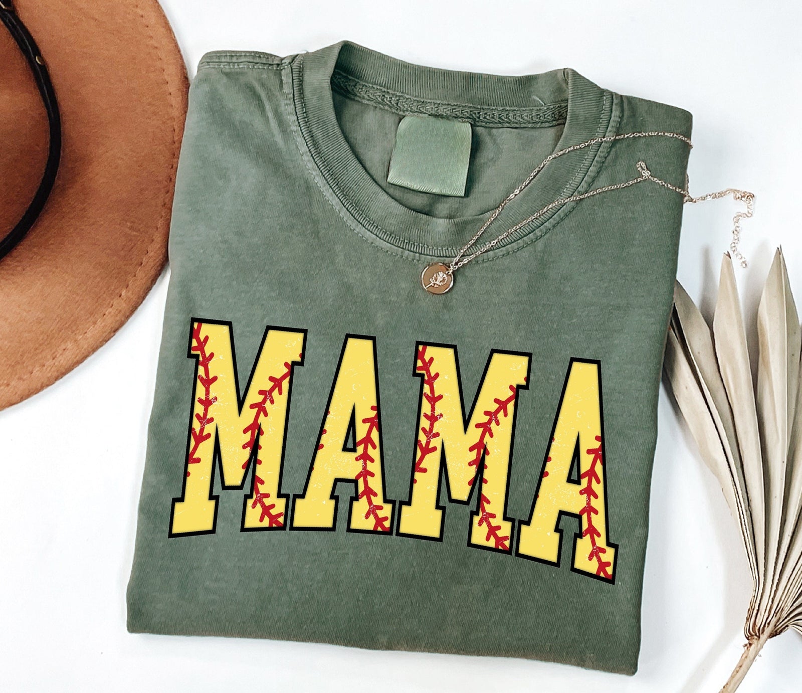 Cute Softball Mama Shirt, Mothers Day Gift For Softball Mom, Gift For Softball Lover Mom Shirt, Mothers Day Shirt, Softball Season Mom Shirt