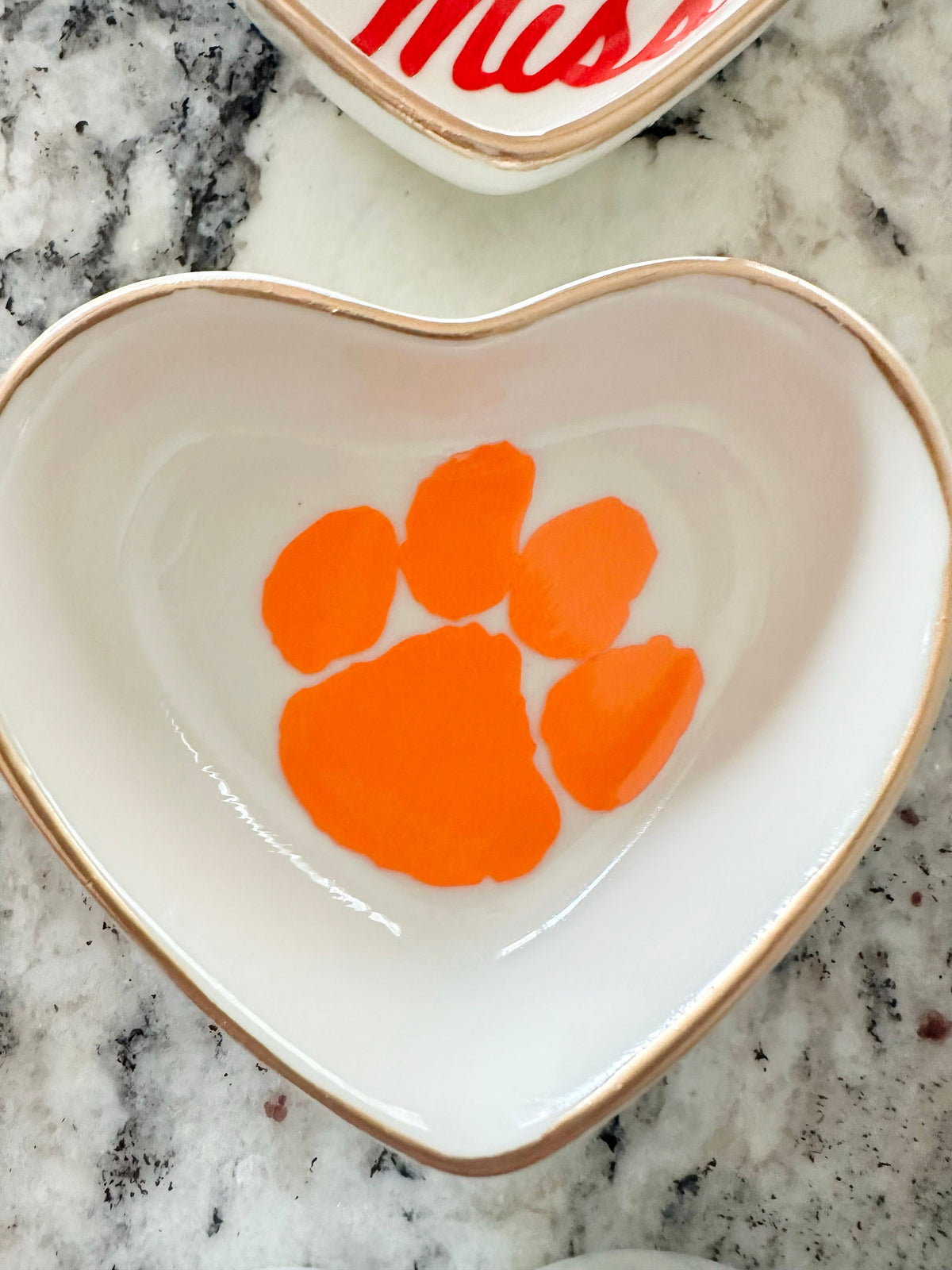 University custom trinket ring dish dorm decor graduation University jewelry personalized handmade college merch personalized graduate gift