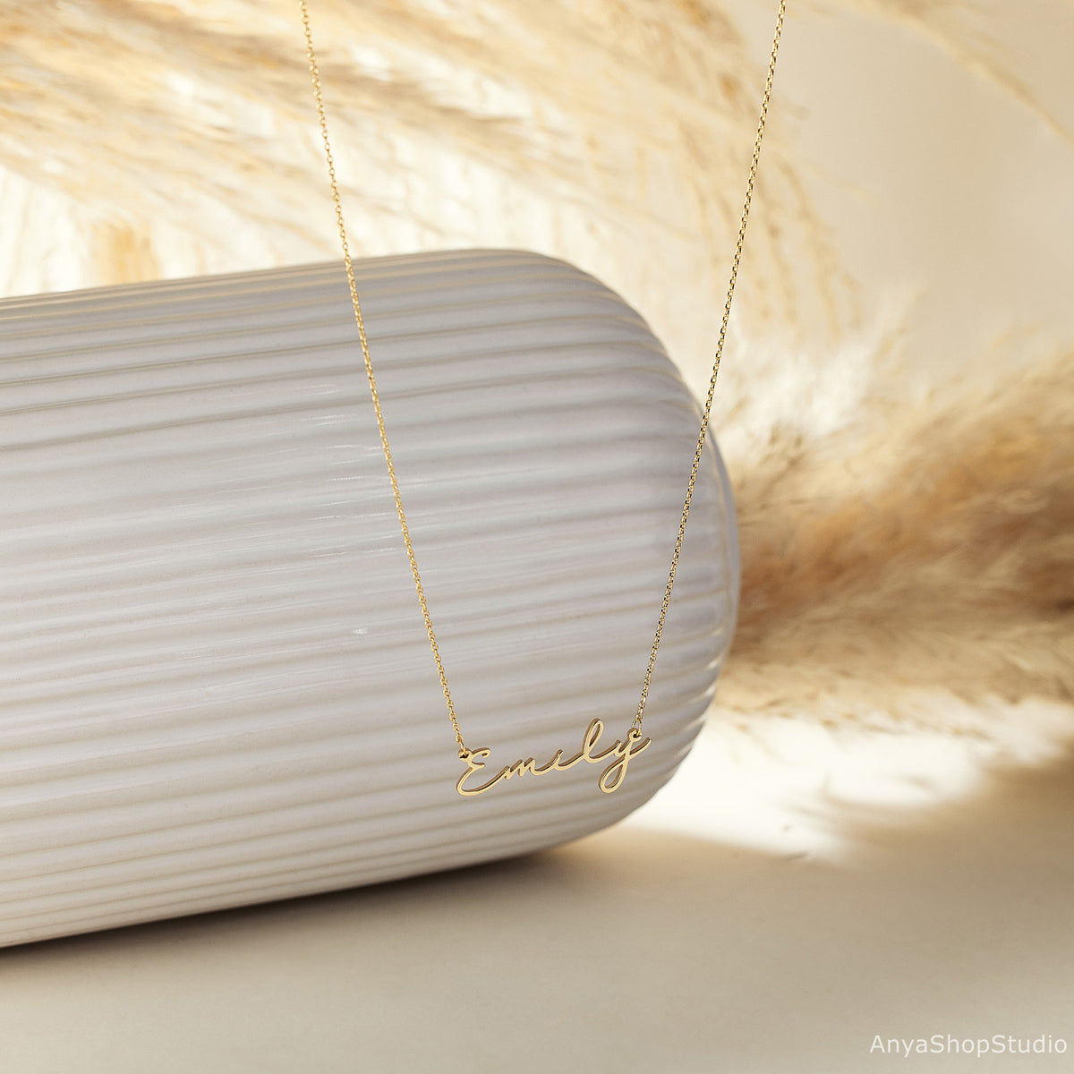 Dainty Minimalist Name Necklace, Personalized Minimalist Name Necklace, Custom Name Jewelry, Mother's Day Gift