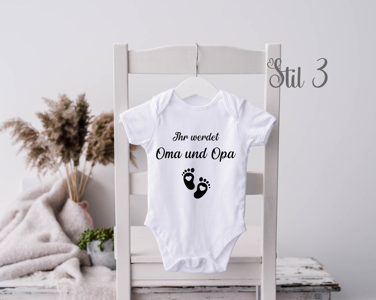 Pregnancy announcement bodysuit. Hello grandma and grandpa bodysuit. Pregnancy announcement bodysuit. You're going to be grandma and grandpa bodysuit.