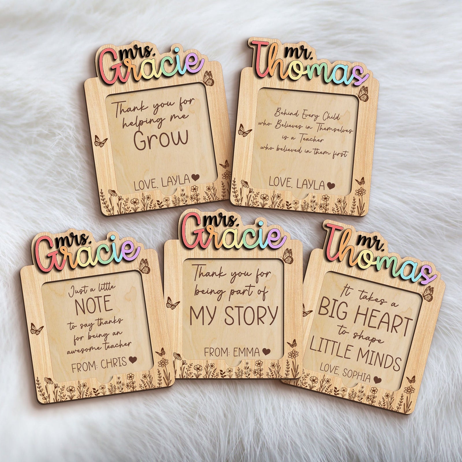 Personalized Teacher Gifts, Teacher Appreciation Gift, End of the year gift, Personalized Teacher Name gift