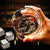 Custom Hooked The Best Godfather Gift - Custom Father's Day Gift on Rock Glass - Funny Fishing Whiskey Glass Gifts for Dad