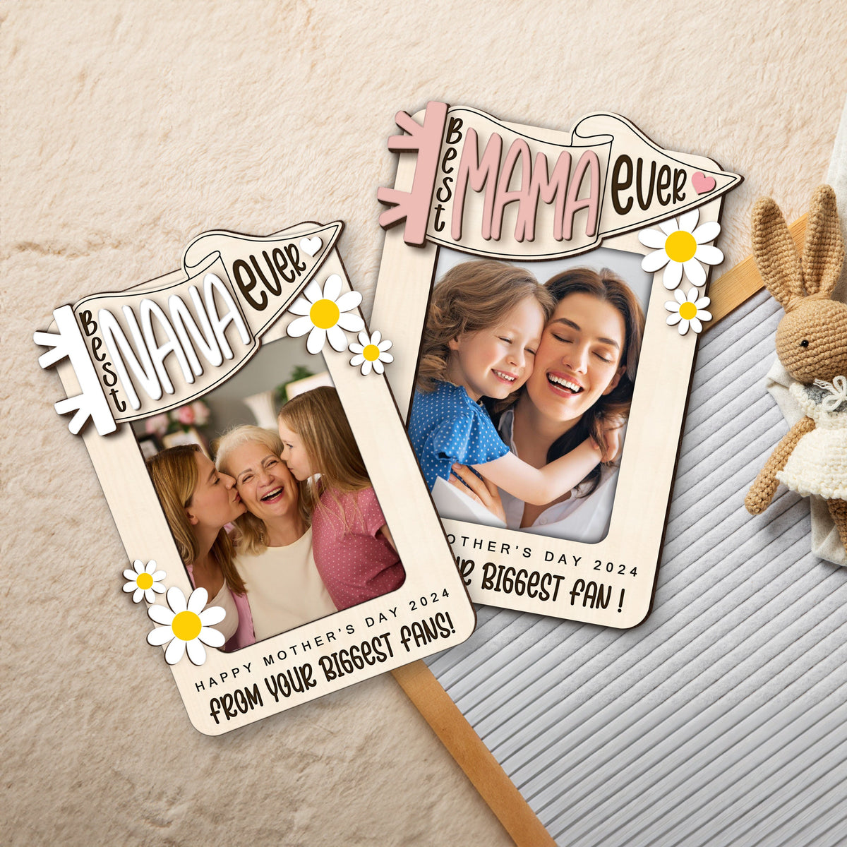 Custom Photo Car Visor Clip, Best Dad Ever Personalized Picture Frame, Dad Photo Magnet, Gift for Dad from Son, Drive Safe Gift, Papa Gift