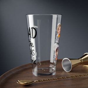 Custom Photo From The Reasons You Drink - Family Personalized Custom Beer Glass - Father's Day, Gift For Dad, Grandpa, Husband Beer Glass