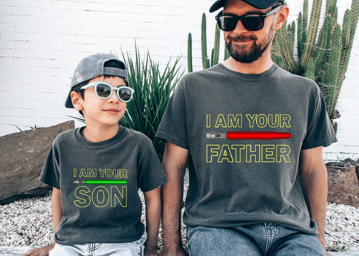 I Am Your Father Shirt, I'm Your Son Sweatshirt, Dad and Son Matching T-Shirt, Fathers Day Gif