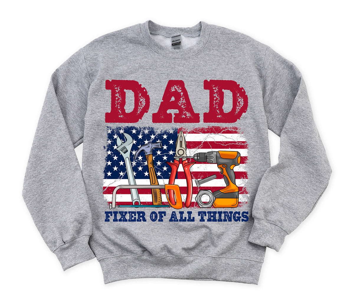 Fixer of All Things Dad , Father's Day, American Dad,Handyman Tools, Dad Shirt Design, Father's Day Gift, For Men