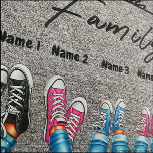 Personalized Family Gift | Personalized Gifts For Her | Gift For Women | Custom Door Mat | Gift For Mom Dad | Front Porch Decor | Door Mat
