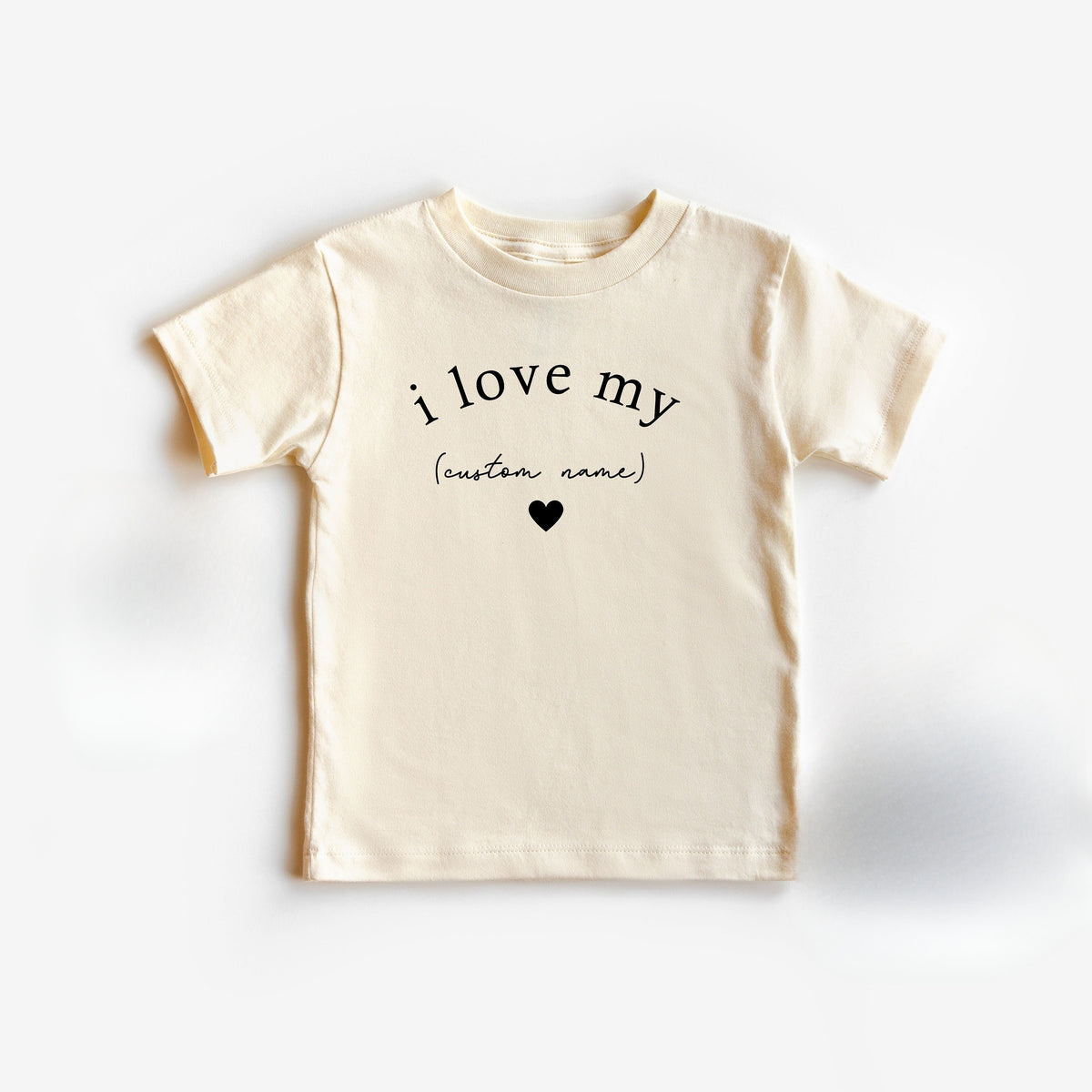 I Love My Custom Baby Onesie, Custom Name Baby Onesie, Custom Name Toddler T-Shirt, Personalized Gift