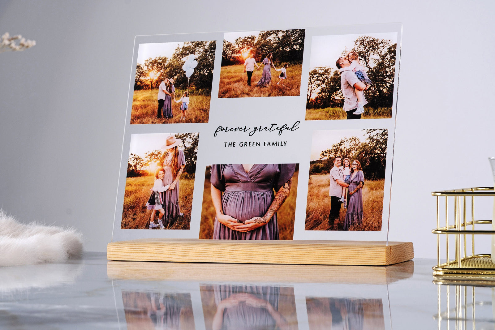 Custom Photo Gifts, Family Picture Frames, Personalized Gifts for Mom, Bedroom Decor, Engagement Gift Photo Collage, Friendship Gifts