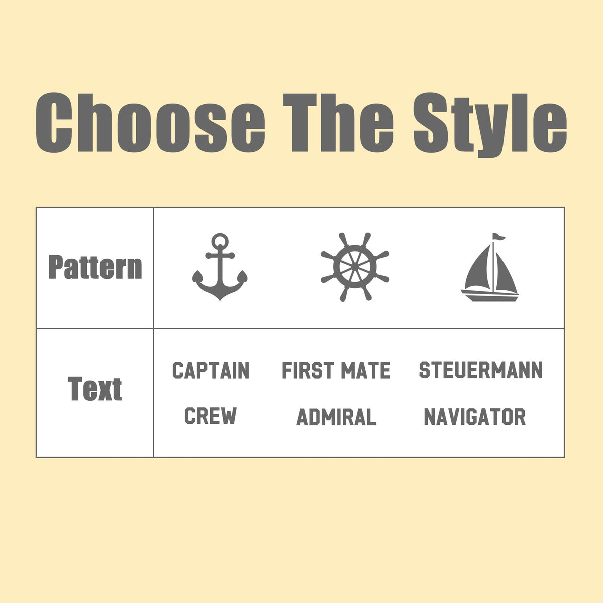 Captain Embroidery Hat | Custom Sailing Cap | Personalized Anchor Compass Sailing Boat Baseball Cap