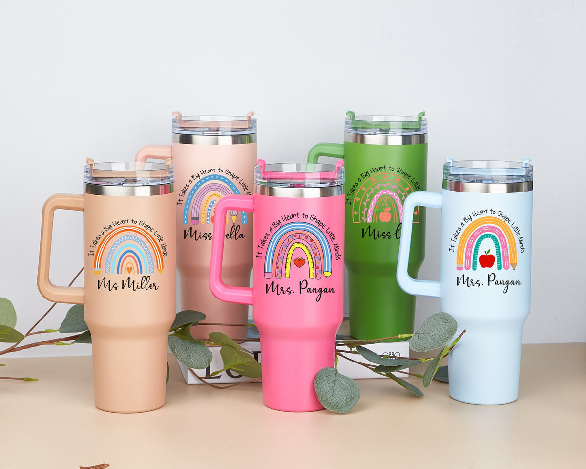 Teacher Appreciation Gift, Teacher Travel Mug, Personalized Teacher 40oz Tumbler, Teacher Gift, Back to School Gift, Thank You Gift Teacher