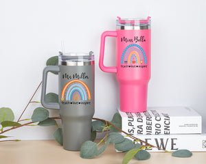 Teacher Appreciation Gift, Teacher Travel Mug, Personalized Teacher 40oz Tumbler, Teacher Gift, Back to School Gift, Thank You Gift Teacher
