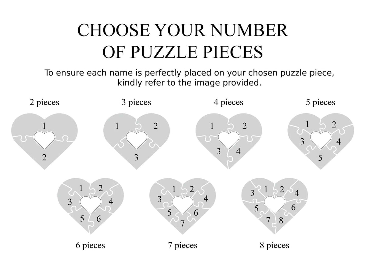 Personalized Mom Gift 'You are the piece that holds us together' Puzzle with Names for Mother Engraving Wood Mother's Day Gift Mommy Gift