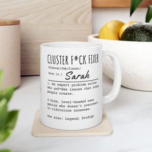 Personalized Name Definition Coffee Mug - Funny Custom Coffee Mug - Mug Personalized - Coworker Coffee Cup