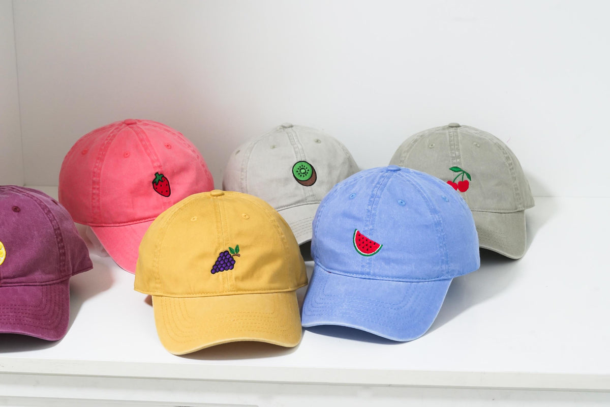 Sun Embroidery Hat, Casual Sunshine Baseball Hat, Delicate Fruit Hat Caps, Duck Daisy Caps, Bachelorette Gift
