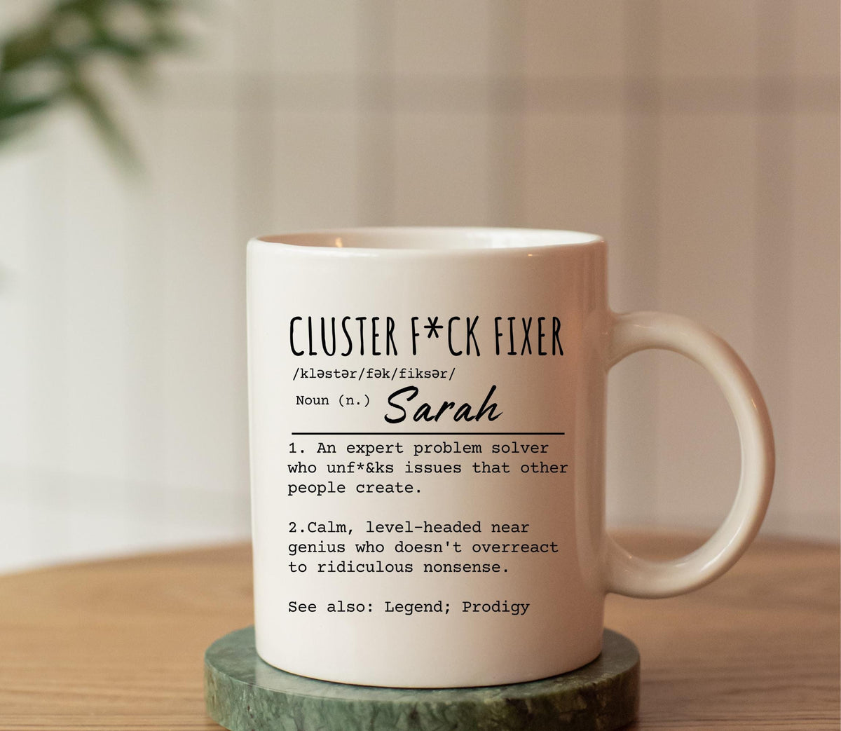 Personalized Name Definition Coffee Mug - Funny Custom Coffee Mug - Mug Personalized - Coworker Coffee Cup