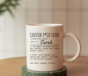 Personalized Name Definition Coffee Mug - Funny Custom Coffee Mug - Mug Personalized - Coworker Coffee Cup