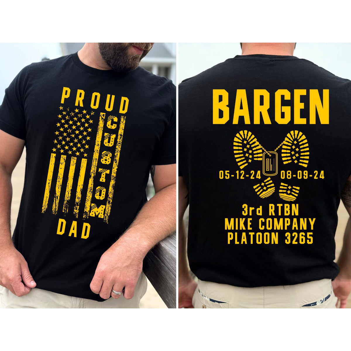 Proud Mom Shirt Military Graduation Family Matching Custom Military Shirts Military Bootcamp Graduation Proud Family Shirts Custom Military