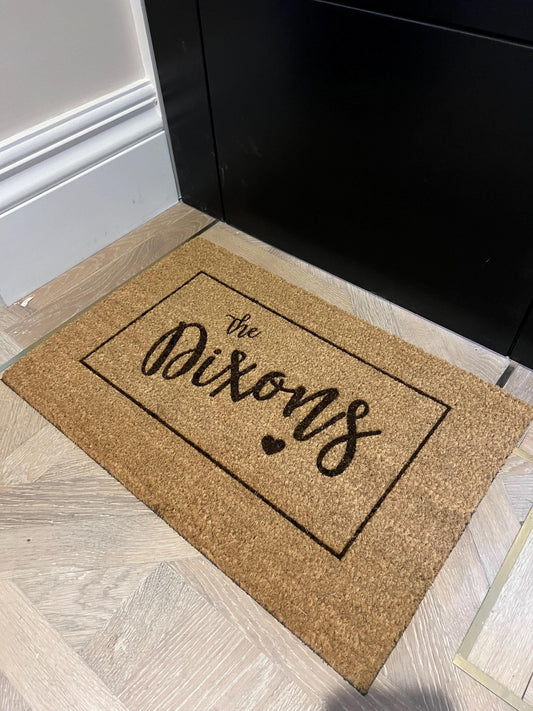 Personalised Doormat - Custom Doormat - Coir Doormat - Custom Welcome Door Mat - Housewarming Gift - Coir Doormat - Home Gift - Doormat