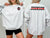 Custom Firefighter Wife Sweatshirt with Name on Badge, Personalized Fire Wife Shirt, Christmas Gift Fireman Family Sweatshirt Thin Red Line