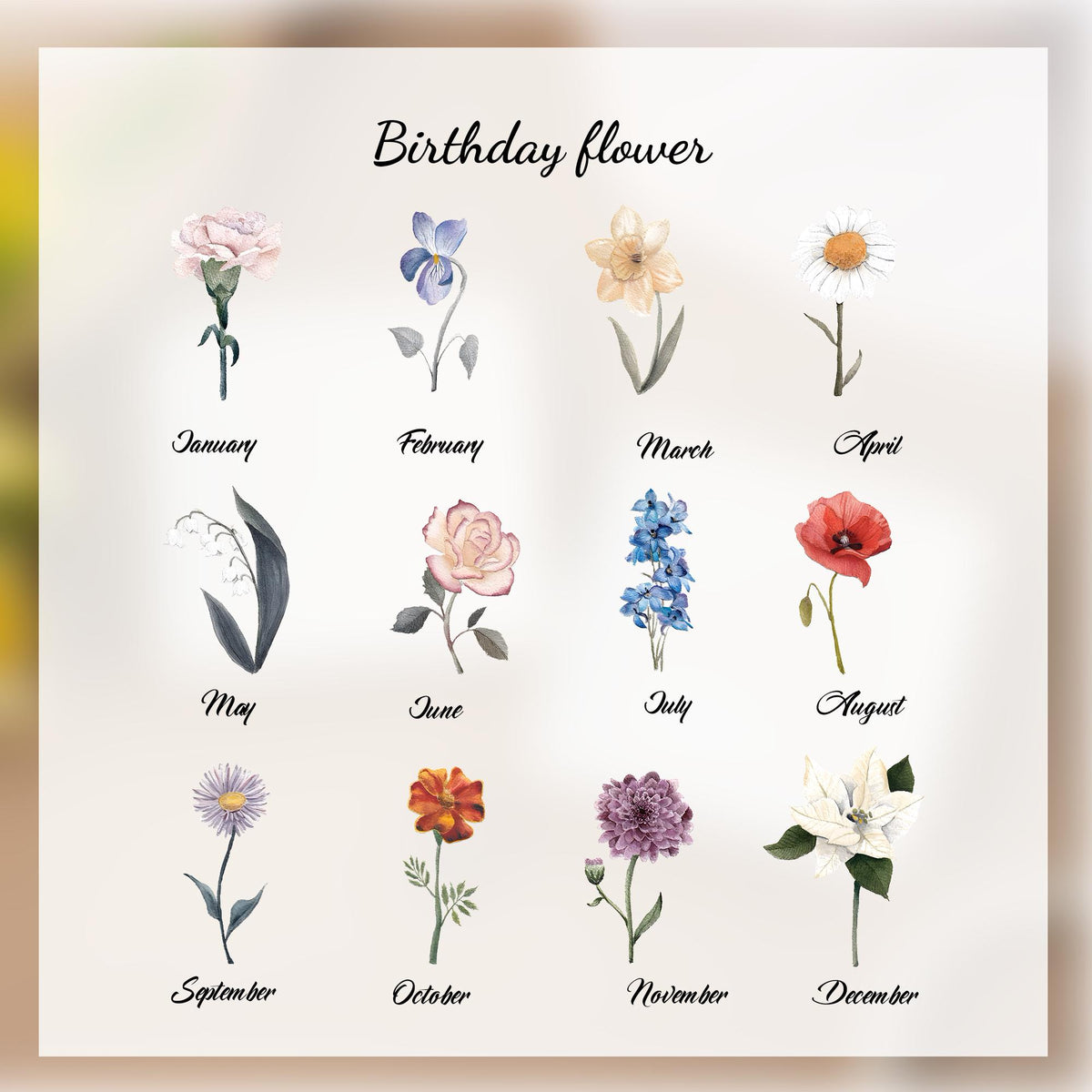 Personalized Birth Flower Jewelry Dish, Friendship Ring Dish, If Friends Were Flowers I'd Pick You, Wedding Trinket Tray, Bridesmaid Gifts