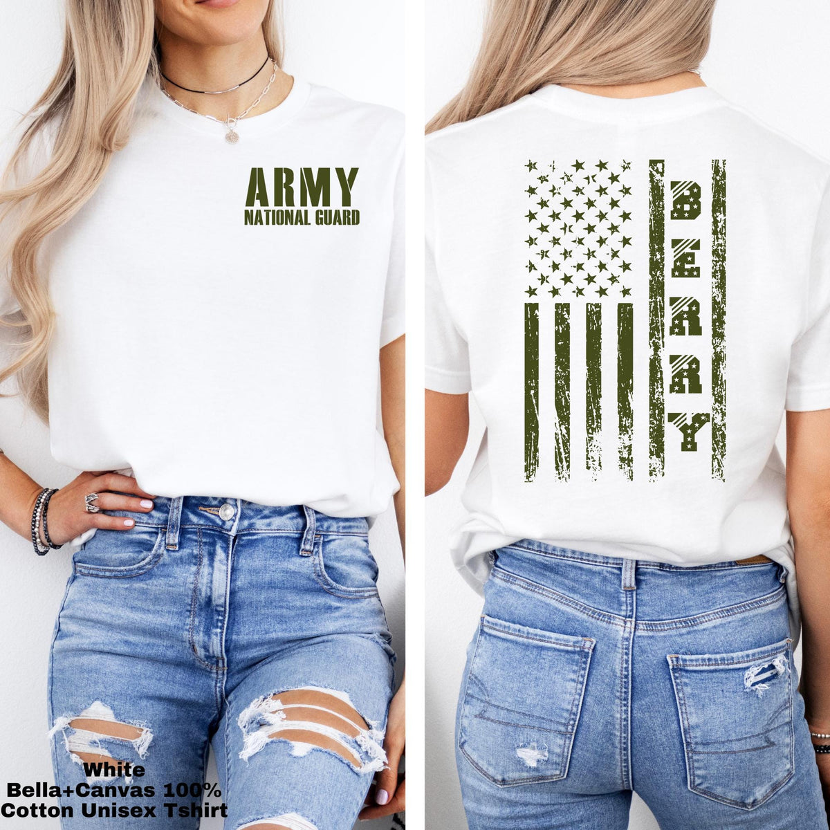 Soldier Name Custom I heart my soldier tshirt Personalize Name Shirt Soldier Support T-Shirt I love my soldier military deployment gift idea