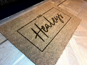 Personalised Doormat - Custom Doormat - Coir Doormat - Custom Welcome Door Mat - Housewarming Gift - Coir Doormat - Home Gift - Doormat
