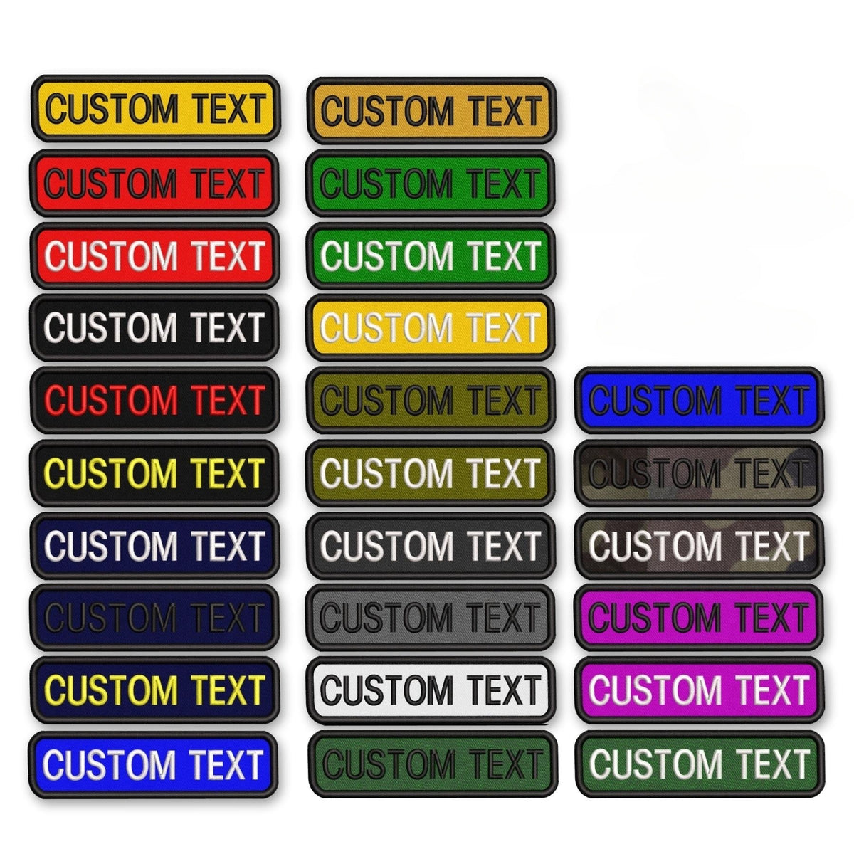 Custom Name Embroidered Name Patch Badge, Your Inscription Iron On Patch