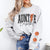 Aunt Basketball Sweatshirt Custom Basketball Auntie Sweatshirt Name on Sleeve Basketball Aunt Sweatshirt Personalized Basketball Gift Aunt