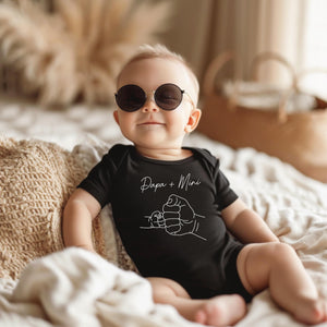Dad & Me: Individual partner look set. Dad and mini outfit. Personalized father and child partner look. Matching set. Baby gift.