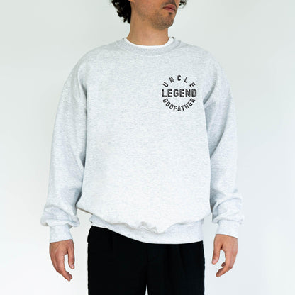 Uncle Godfather Legend Crewneck, Christmas Gift For Uncle, Godfather Uncle Hoodie, Uncle Godfather Gift, Godfather Proposal Gift