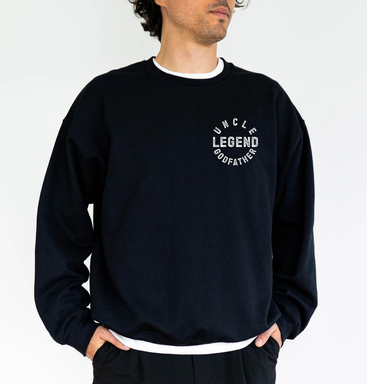 Uncle Godfather Legend Crewneck, Christmas Gift For Uncle, Godfather Uncle Hoodie, Uncle Godfather Gift, Godfather Proposal Gift