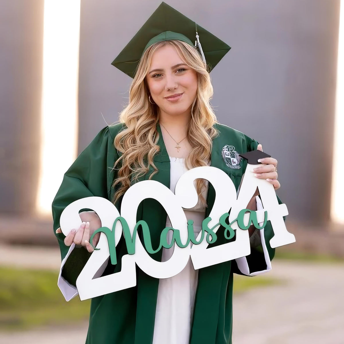 Graduation Gifts For Her Grad name sign 2025 2026 Graduation decorations Custom Kid Name Sign For Graduation Gift Grandson Graduation Kendel