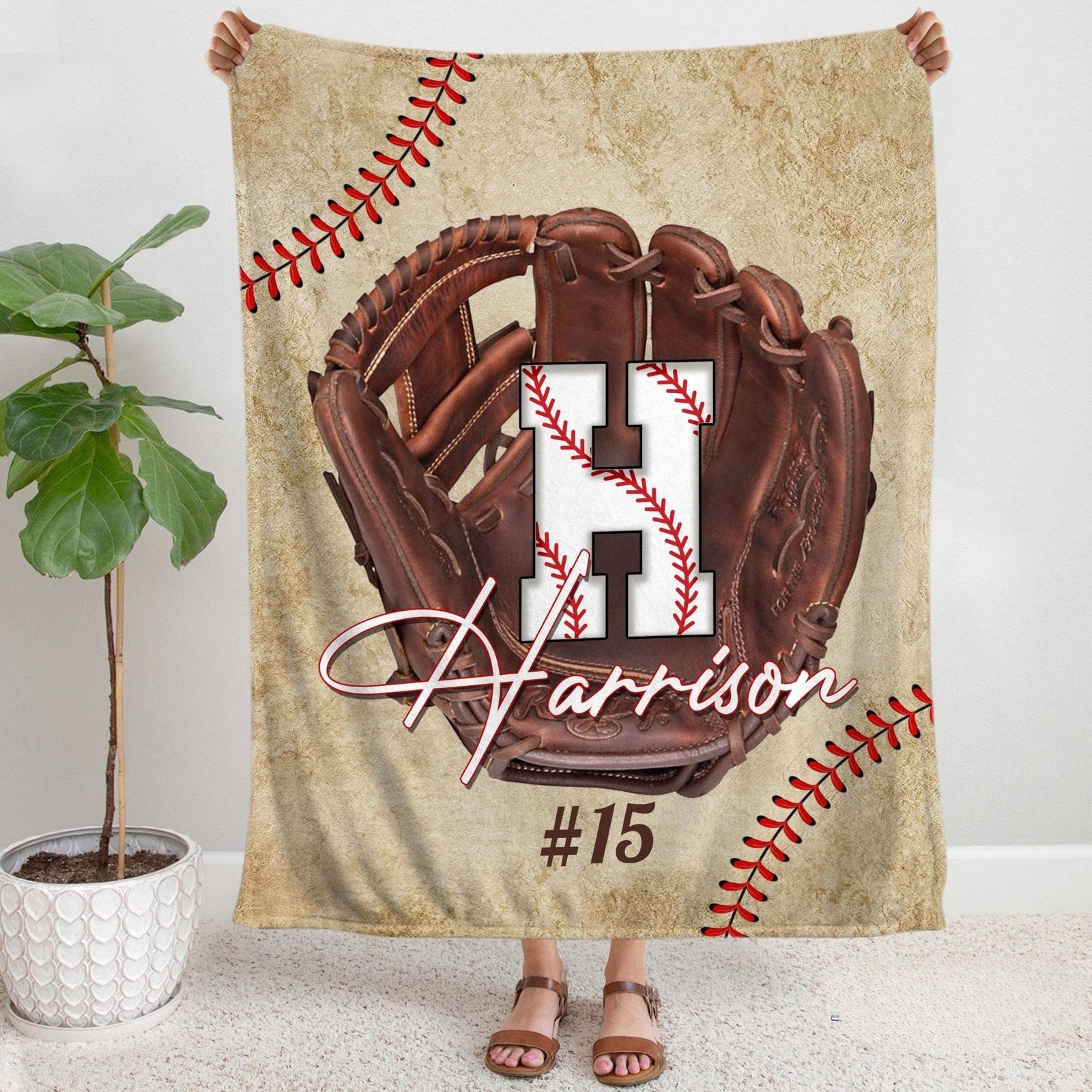 Personalized Baseball Blanket, Baseball Players Gift for Team, Baseball Pitching Grips, Custom American Baseball Gift Dad, Team Sport Gift