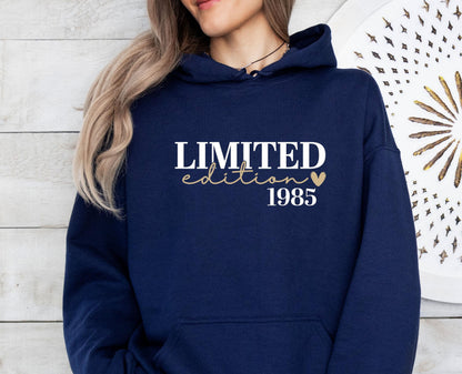 Limited Edition Hoodie, 1994 Birthday Hoodie, Custom Birthday Hoodie, 21st Birthday Top, 40th Birthday , 50th Bday Gift, Personalised Hoodie