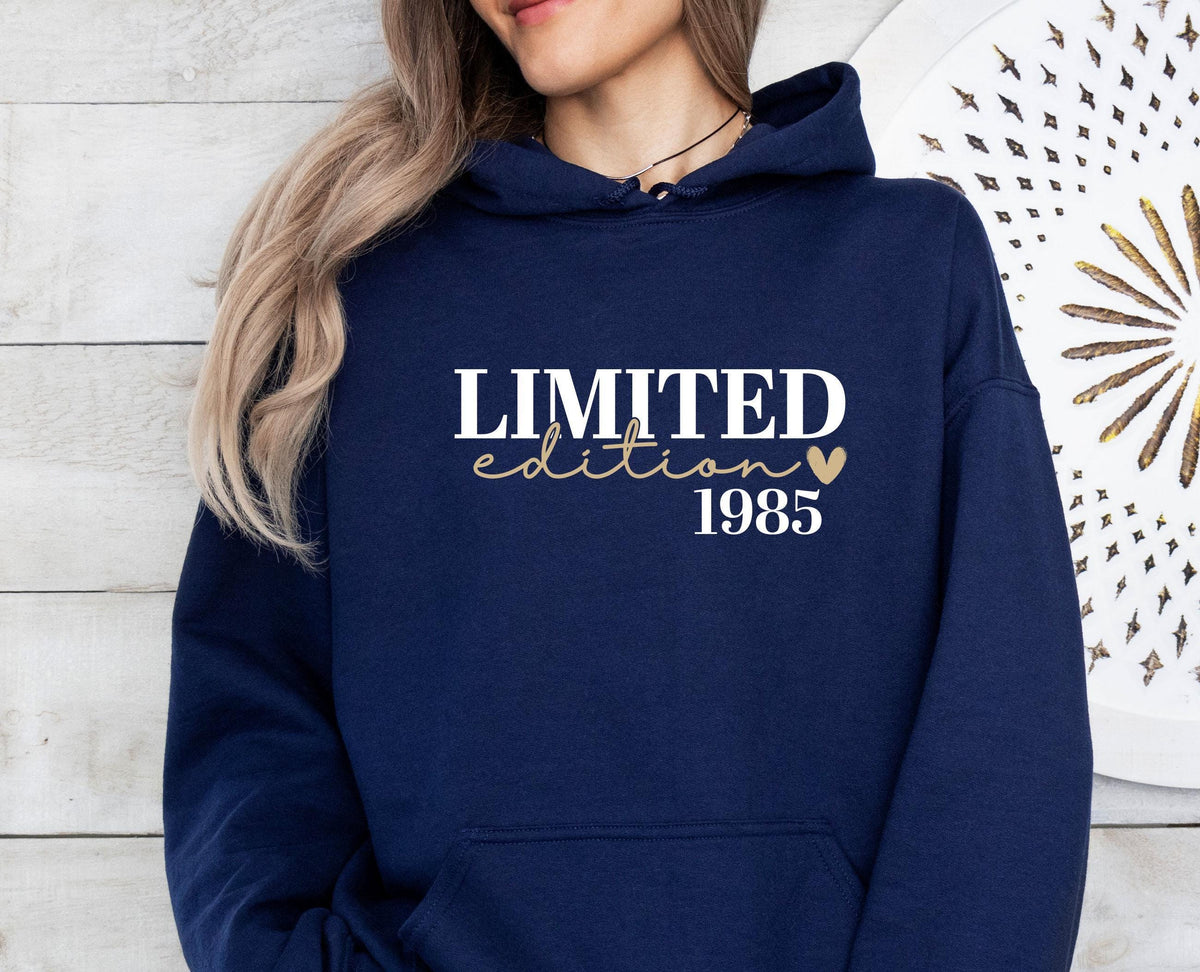 Limited Edition Hoodie, 1994 Birthday Hoodie, Custom Birthday Hoodie, 21st Birthday Top, 40th Birthday , 50th Bday Gift, Personalised Hoodie
