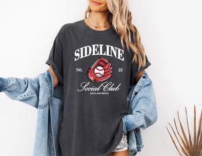 Two-Sided Baseball T-shirt With Custom Number And Name, Personalized Baseball Gift, Baseball MomShirt, Custom Sports Shirt