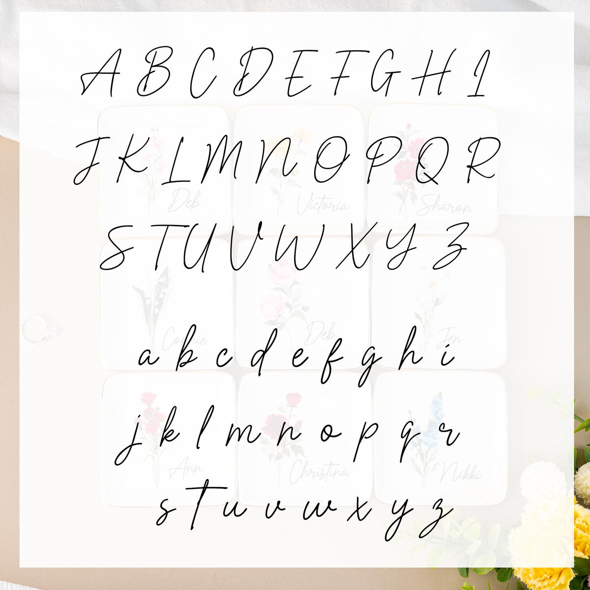 Personalised Birth Flower Trinket Dish, Watercolor Flower Ring Dish, Birthday Jewelry Dish Gift for Friend, Wedding Bridesmaid Gift