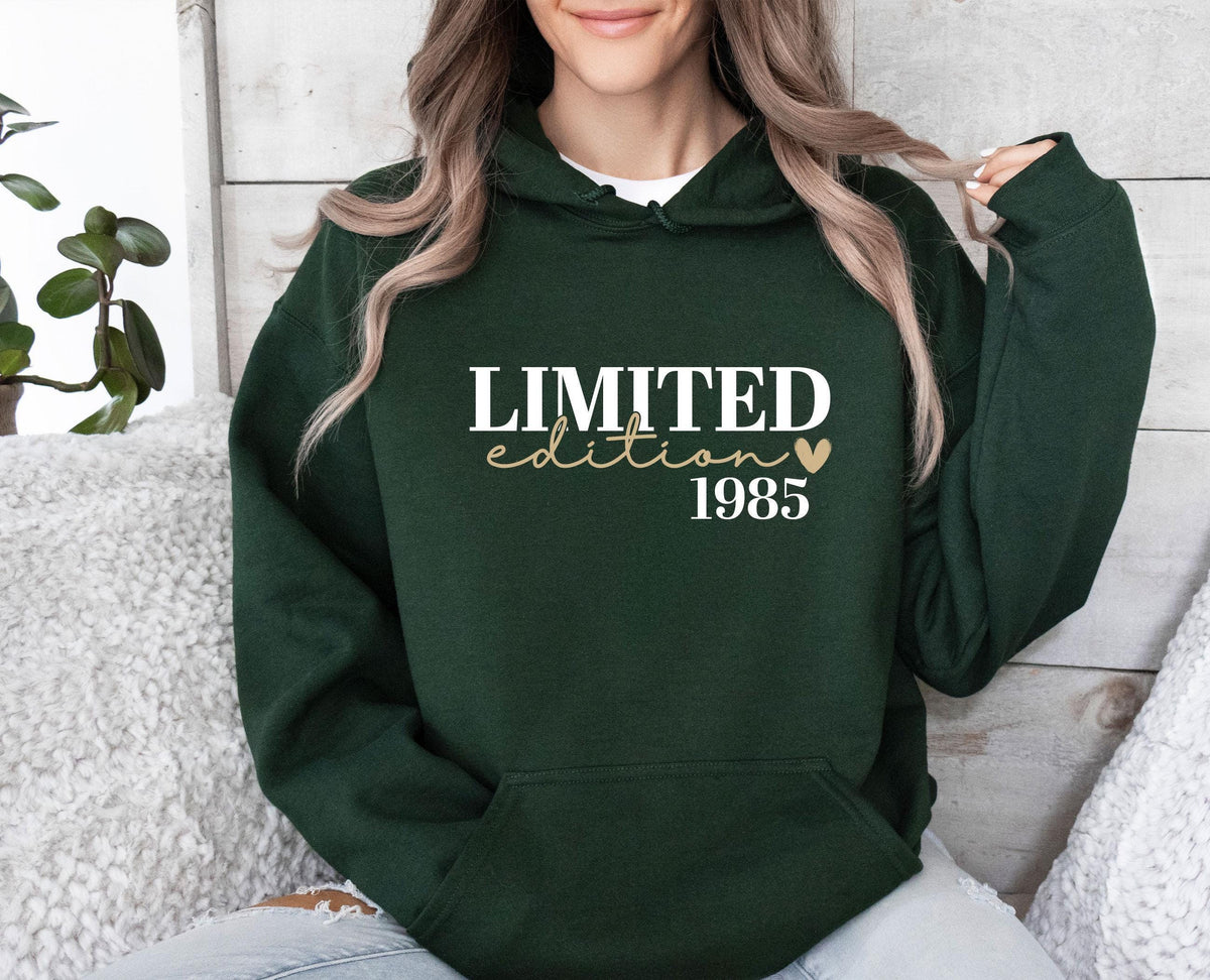 Limited Edition Hoodie, 1994 Birthday Hoodie, Custom Birthday Hoodie, 21st Birthday Top, 40th Birthday , 50th Bday Gift, Personalised Hoodie