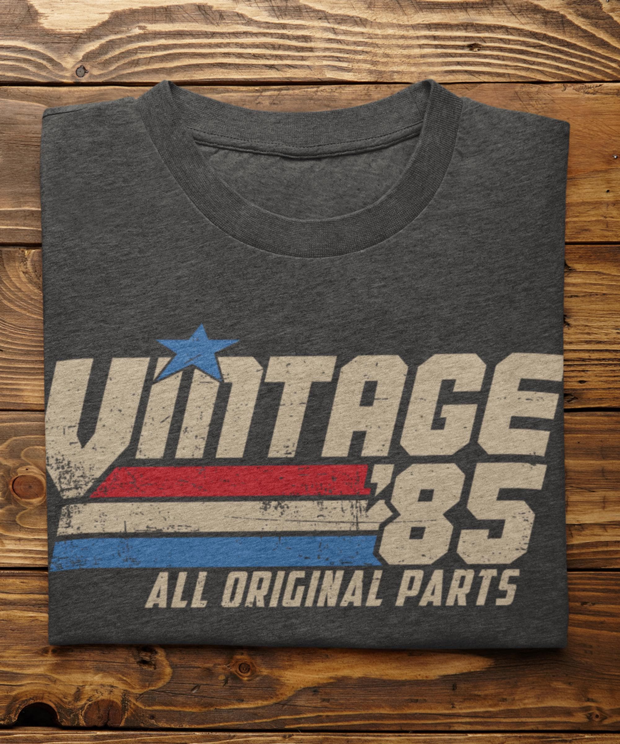 Retro 40th Birthday Gift for Men, Vintage 1985 T-Shirt, 40 Years Old Gift, Classic Eighties Tee, Birthday Present for Him, Dad, Husband